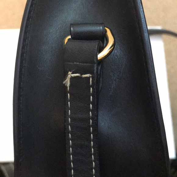 Linjer | Bags | Linjer Mini Saddle Bag In Navy | Poshmark